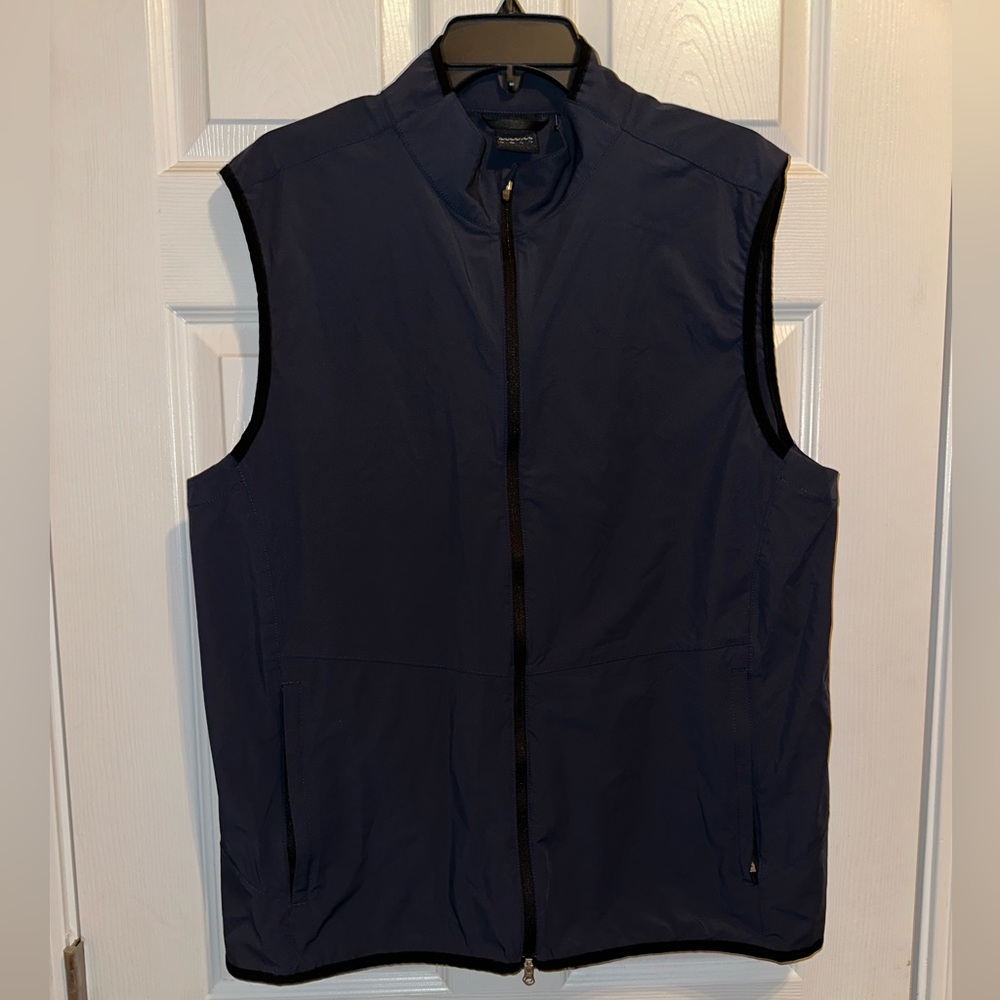 Dunning Golf Glenbeg Water-resistant Men's Vest Size Large in Navy